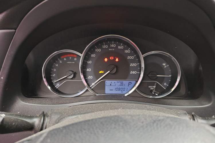 Used Toyota Levin 2017 Revised 185T CVT Elite Edition China V Standard Odometer Close Up