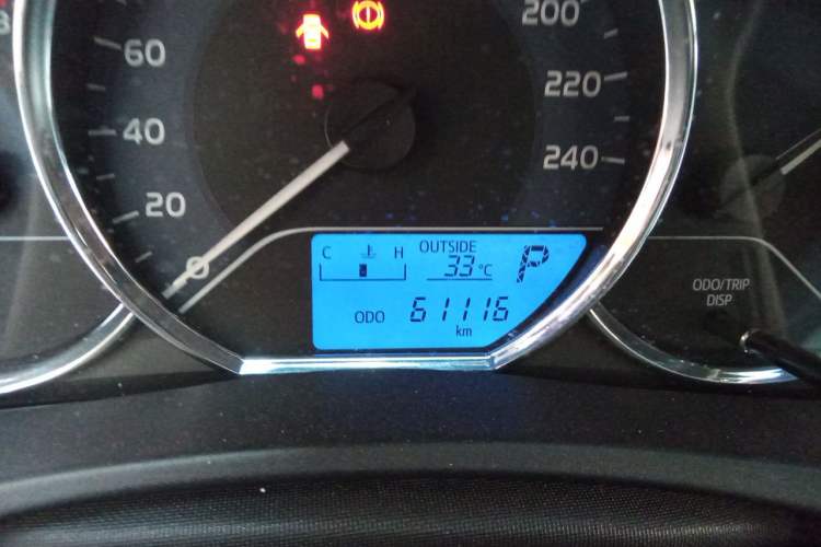 Used Toyota Levin 2017 Revised 185T CVT Elite Edition China V Standard Odometer Close Up