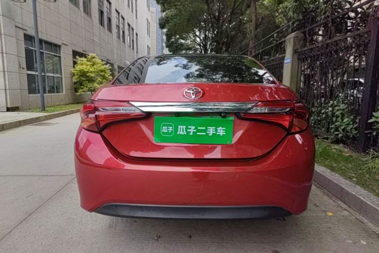 Used Toyota Levin 2017 Revised 185T CVT Elite Edition China V Standard Rear