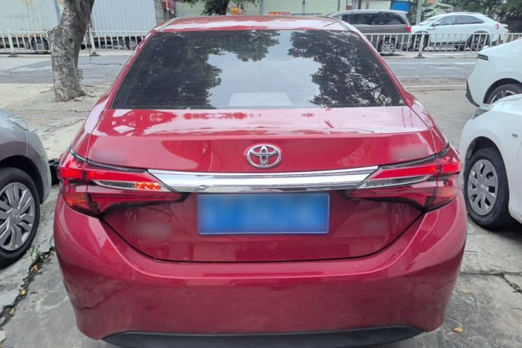 Used Toyota Levin 2017 Revised 185T CVT Elite Edition China V Standard Rear