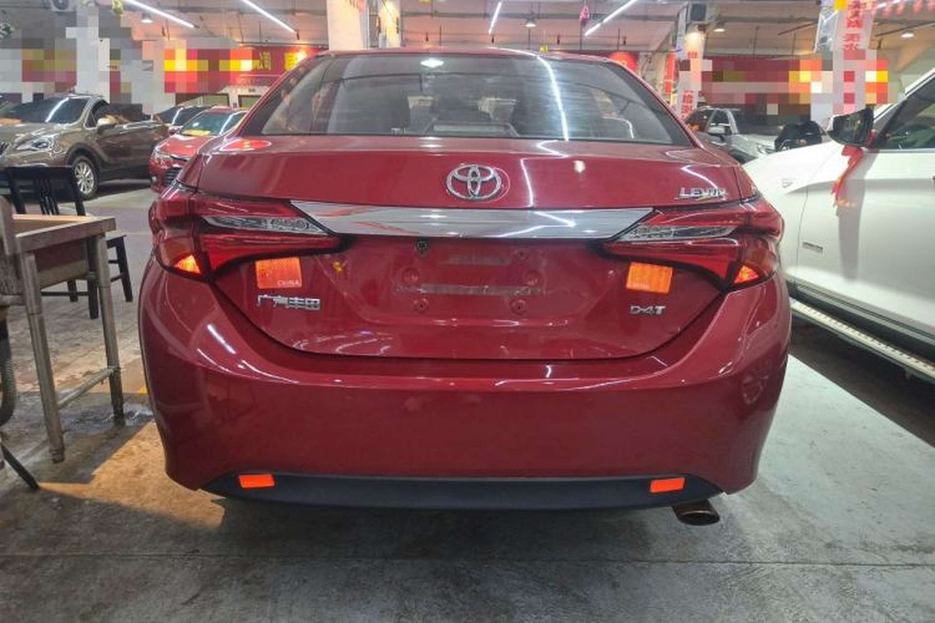 Used Toyota Levin 2017 Revised 185T CVT Elite Edition China V Standard Rear