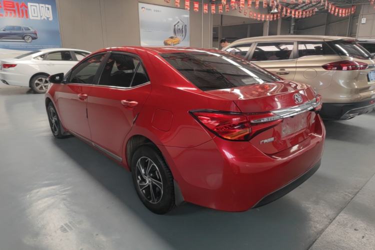 Used Toyota Levin 2017 Revised 185T CVT Elite Edition China V Standard Rear Left 45 Deg