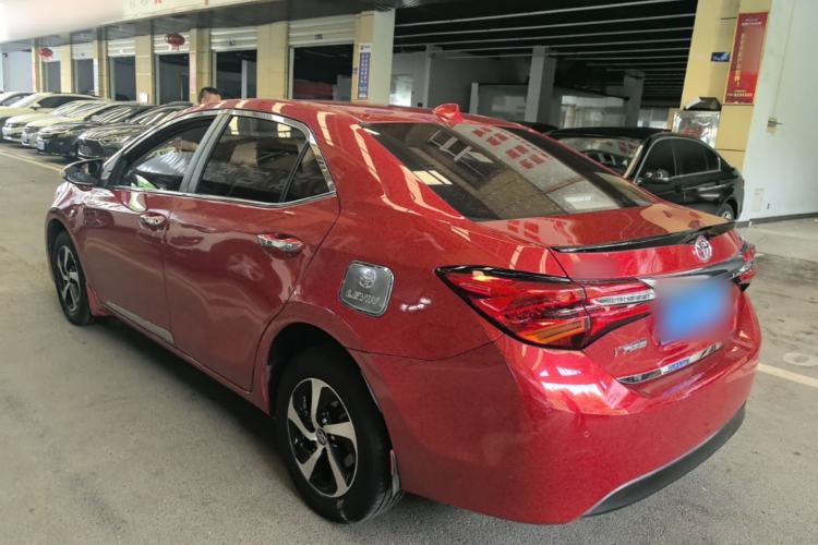 Used Toyota Levin 2017 Revised 185T CVT Elite Edition China V Standard Rear Left 45 Deg