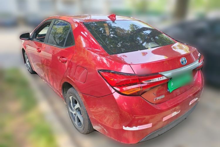 Used Toyota Levin 2017 Revised Dual-Engine 1.8H GS E-CVT Elite Sunroof Version China V Standard Rear Left 45 Deg