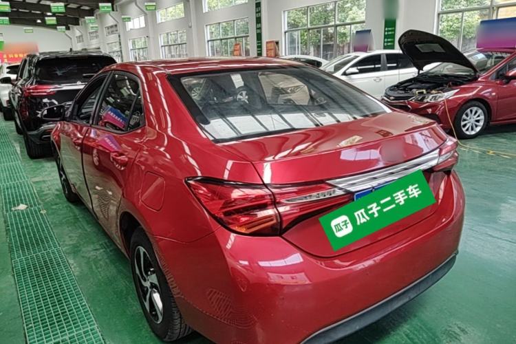 Used Toyota Levin 2017 Revised 185T CVT Elite Edition China V Standard Rear Left 45 Deg
