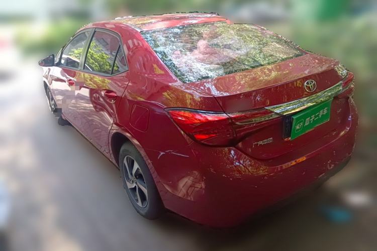 Used Toyota Levin 2017 Revised 185T CVT Elite Edition China V Standard Rear Left 45 Deg