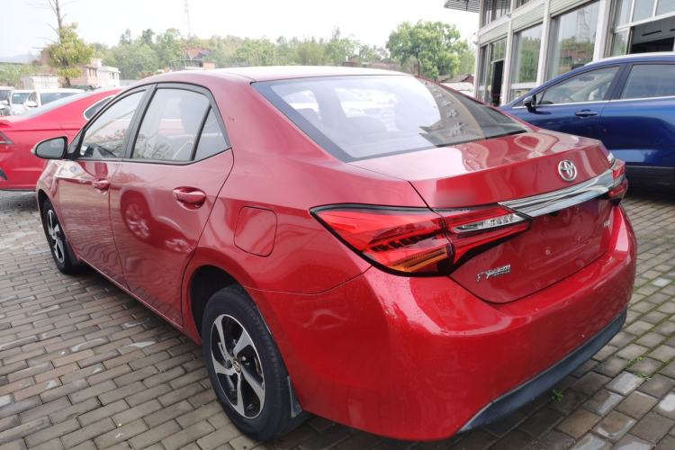 Used Toyota Levin 2017 Revised 185T CVT Elite Edition China V Standard Rear Left 45 Deg