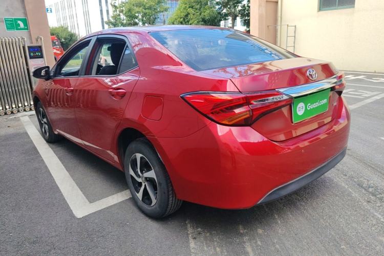 Used Toyota Levin 2017 Revised 185T CVT Elite Edition China V Standard Rear Left 45 Deg