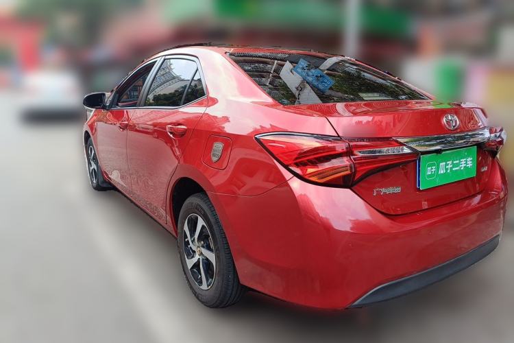 Used Toyota Levin 2017 Revised 185T CVT Elite Edition China V Standard Rear Left 45 Deg