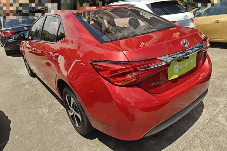 Used Toyota Levin 2017 Revised 185T CVT Elite Edition China V Standard Rear Left 45 Deg