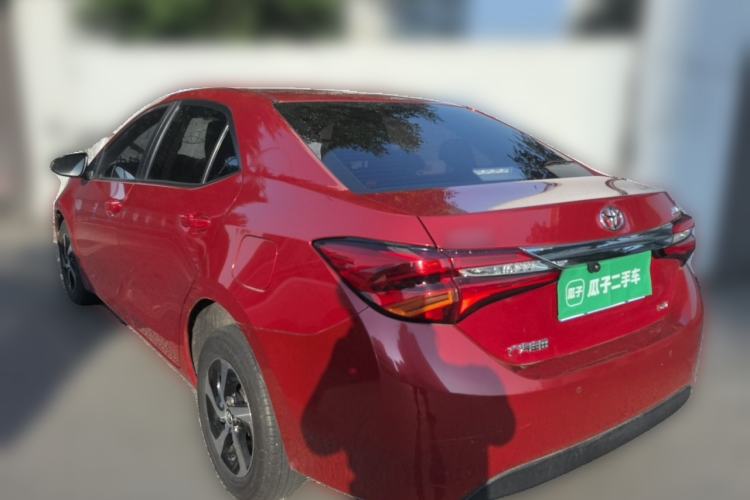 Used Toyota Levin 2017 Revised 185T CVT Elite Edition China V Standard Rear Left 45 Deg
