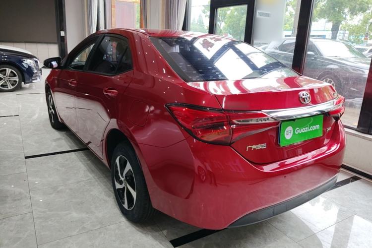 Used Toyota Levin 2017 Revised 185T CVT Elite Edition China V Standard Rear Left 45 Deg