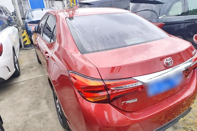 Used Toyota Levin 2017 Revised 185T CVT Elite Edition China V Standard Rear Left 45 Deg