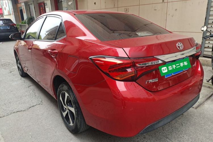 Used Toyota Levin 2017 Revised 185T CVT Elite Edition China V Standard Rear Left 45 Deg