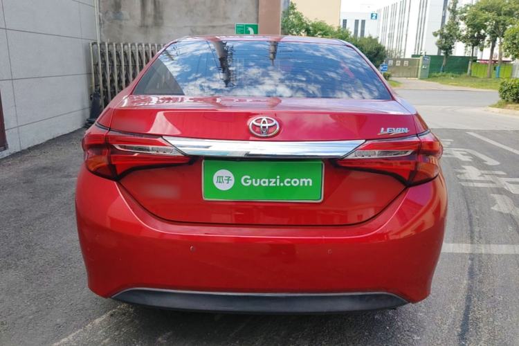 Used Toyota Levin 2017 Revised 185T CVT Elite Edition China V Standard Rear