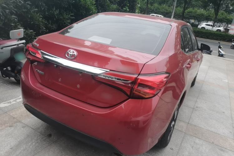 Used Toyota Levin 2017 Revised 185T CVT Elite Edition China V Standard Rear Right 45 Deg
