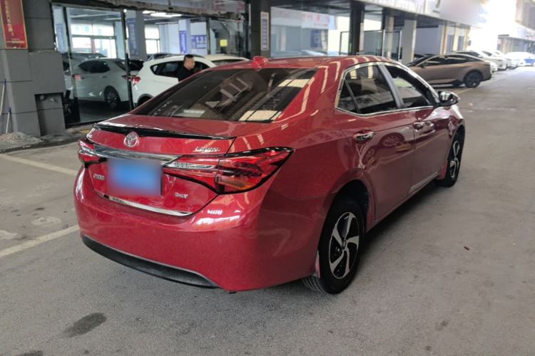 Used Toyota Levin 2017 Revised 185T CVT Elite Edition China V Standard Rear Right 45 Deg