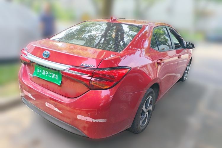 Used Toyota Levin 2017 Revised Dual-Engine 1.8H GS E-CVT Elite Sunroof Version China V Standard Rear Right 45 Deg