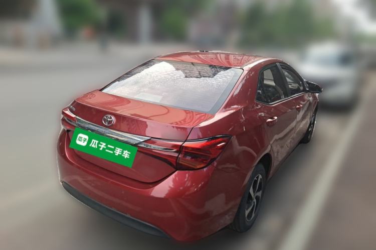 Used Toyota Levin 2017 Revised 185T CVT Elite Edition China V Standard Rear Right 45 Deg