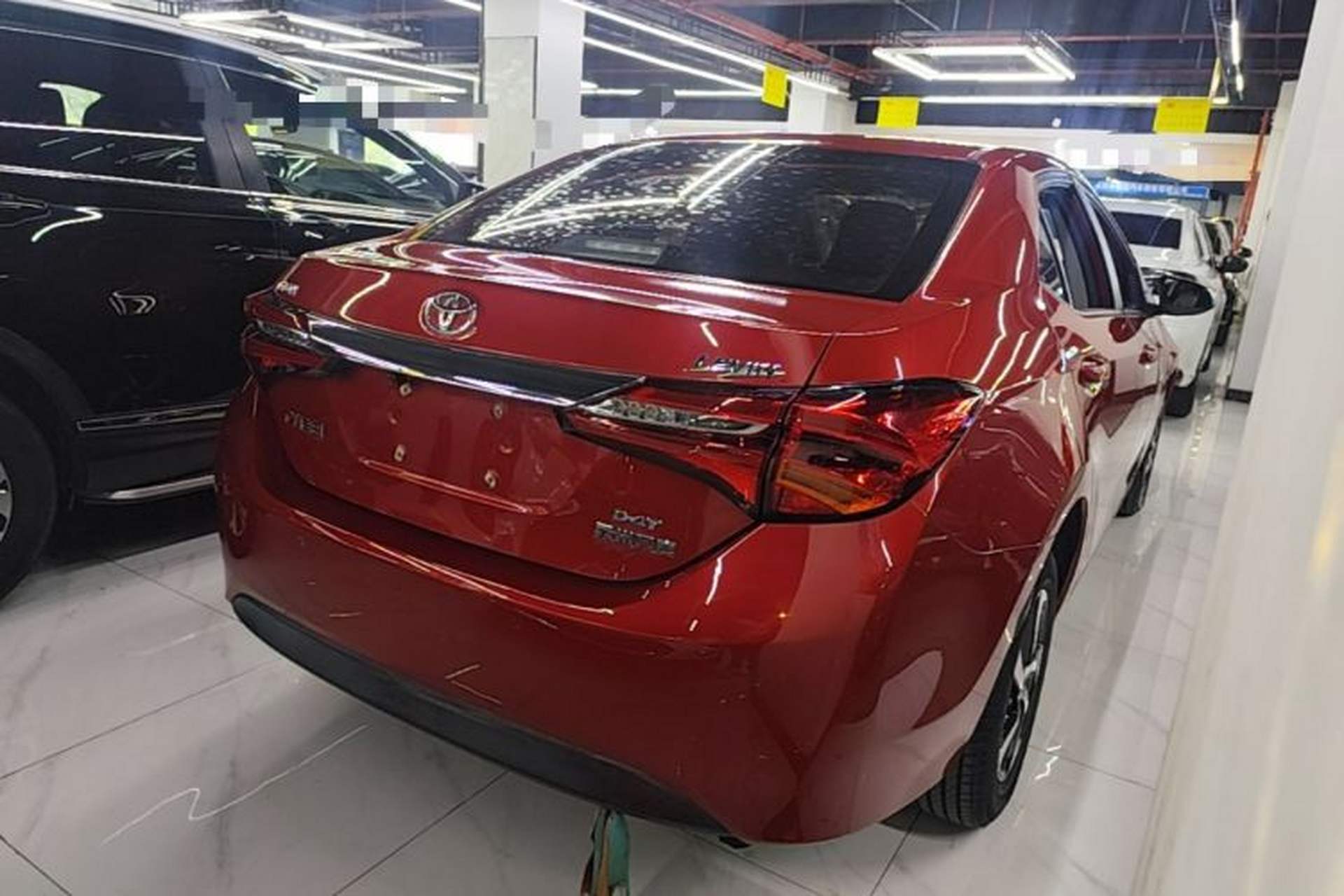 Used Toyota Levin 2017 Revised 185T CVT Elite Edition China V Standard Rear Right 45 Deg