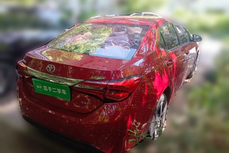 Used Toyota Levin 2017 Revised 185T CVT Elite Edition China V Standard Rear Right 45 Deg