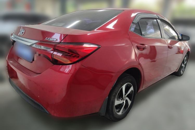 Used Toyota Levin 2017 Revised 185T CVT Elite Edition China V Standard Rear Right 45 Deg