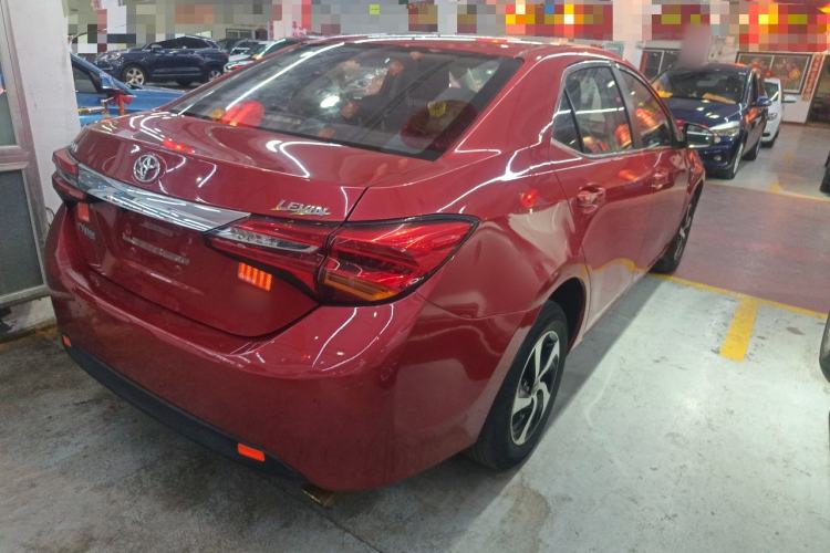 Used Toyota Levin 2017 Revised 185T CVT Elite Edition China V Standard Rear Right 45 Deg