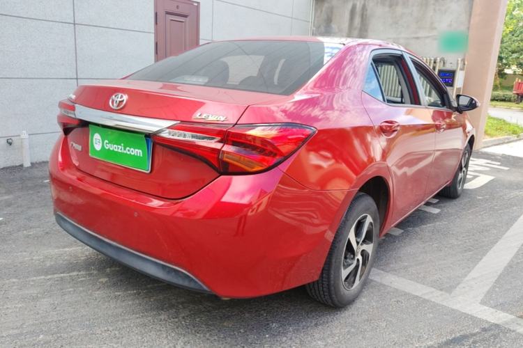 Used Toyota Levin 2017 Revised 185T CVT Elite Edition China V Standard Rear Right 45 Deg