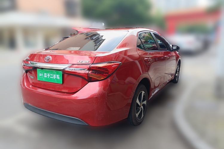 Used Toyota Levin 2017 Revised 185T CVT Elite Edition China V Standard Rear Right 45 Deg