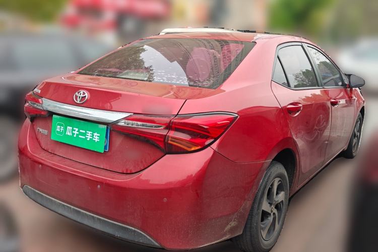 Used Toyota Levin 2017 Revised 185T CVT Elite Edition China V Standard Rear Right 45 Deg