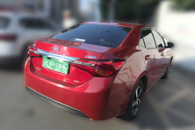 Used Toyota Levin 2017 Revised 185T CVT Elite Edition China V Standard Rear Right 45 Deg