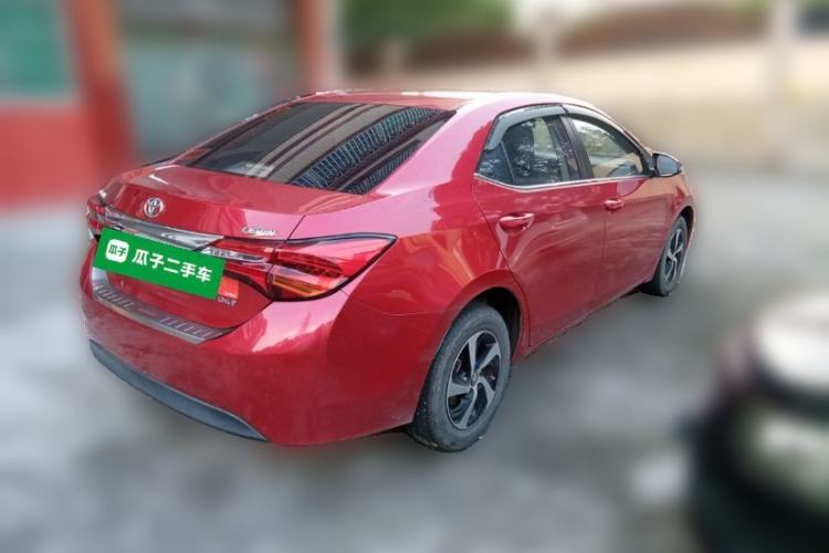 Used Toyota Levin 2017 Revised 185T CVT Elite Edition China V Standard Rear Right 45 Deg