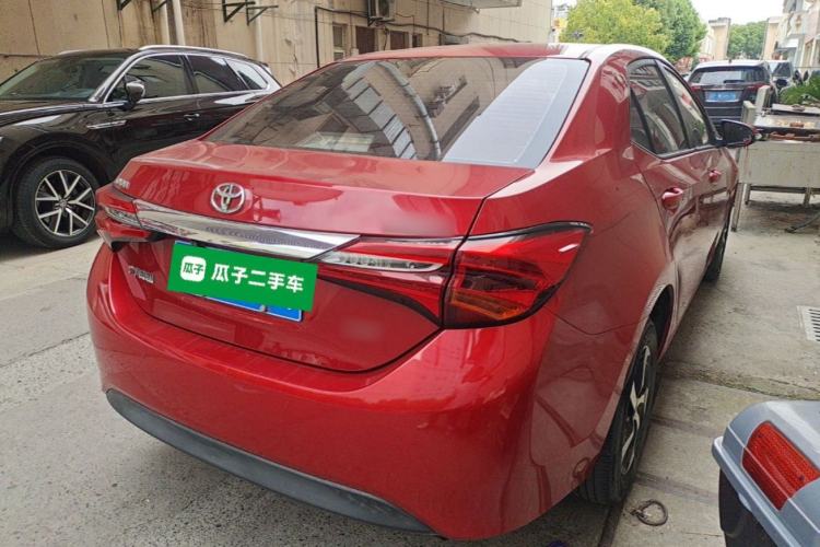 Used Toyota Levin 2017 Revised 185T CVT Elite Edition China V Standard Rear Right 45 Deg