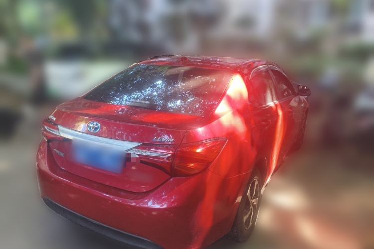 Used Toyota Levin 2017 Revised Dual-Engine 1.8H GS E-CVT Elite Sunroof Version China V Standard Rear Right 45 Deg