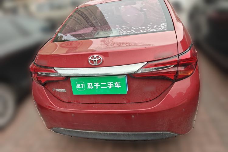 Used Toyota Levin 2017 Revised 185T CVT Elite Edition China V Standard Rear