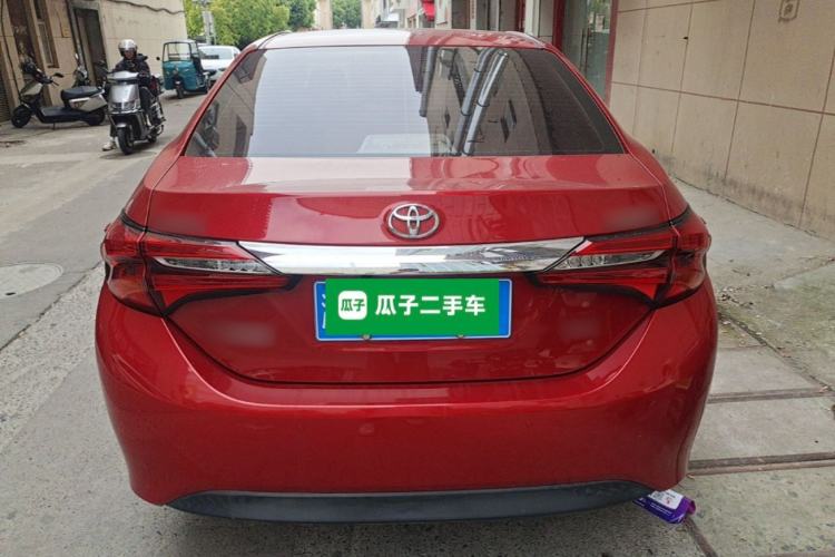 Used Toyota Levin 2017 Revised 185T CVT Elite Edition China V Standard Rear