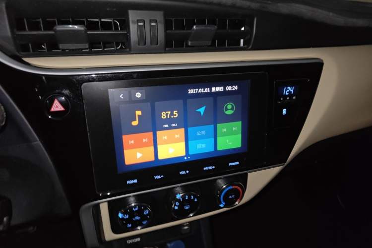 Used Toyota Levin 2017 Revised 185T CVT Elite Edition China V Standard Audio And AC Panel