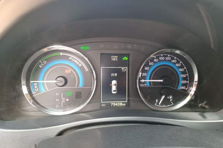 Used Toyota Levin 2017 Revised Dual-Engine 1.8H GS E-CVT Elite Sunroof Version China VI Standard Instrument Cluster