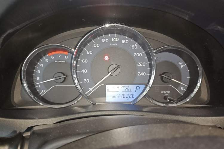Used Toyota Levin 2017 Revised 185T CVT Elite Edition China V Standard Instrument Cluster