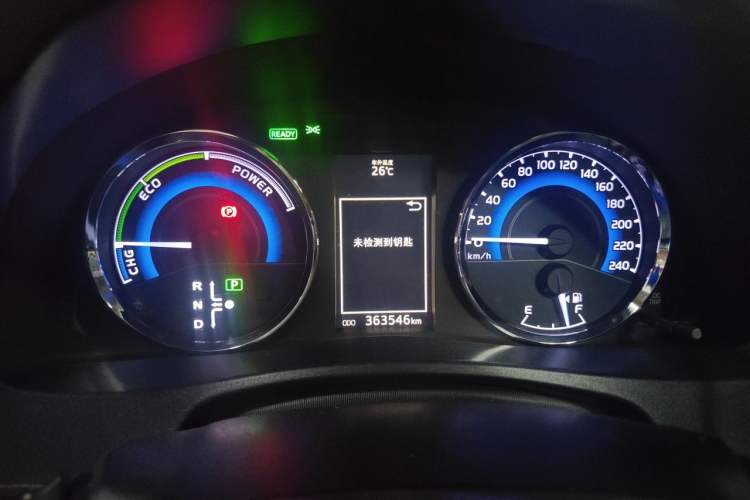 Used Toyota Levin 2017 Revised Dual-Engine 1.8H GS E-CVT Elite Sunroof Version China V Standard Instrument Cluster