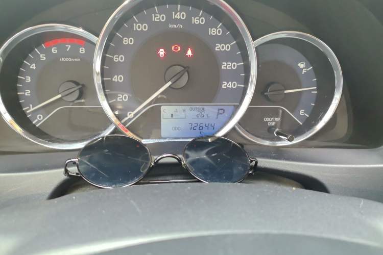 Used Toyota Levin 2017 Revised 185T CVT Elite Edition China V Standard Odometer Close Up