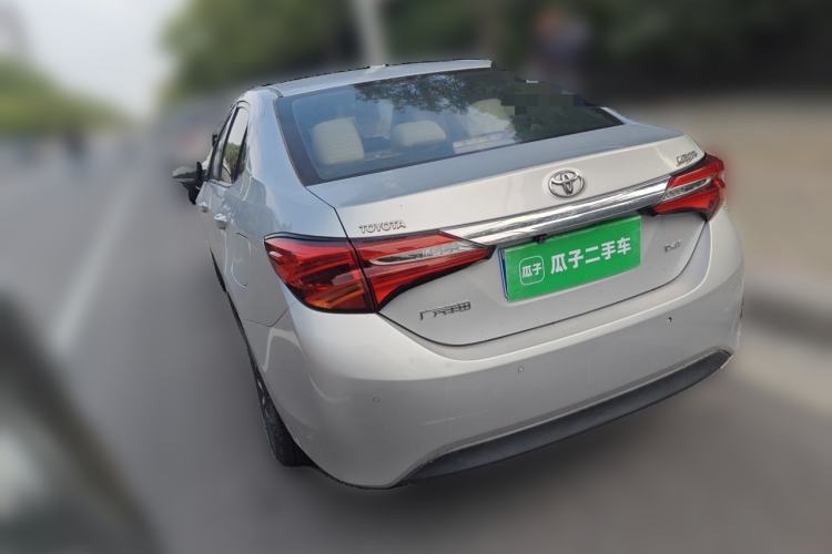 Used Toyota Levin 2017 Revised 185T CVT Elite Edition China V Standard Rear Left 45 Deg