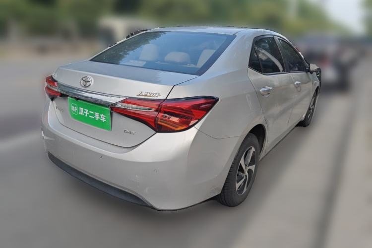 Used Toyota Levin 2017 Revised 185T CVT Elite Edition China V Standard Rear Right 45 Deg