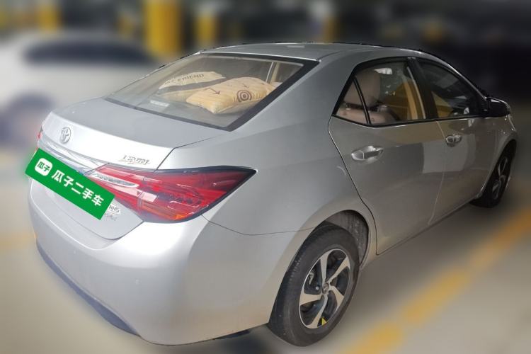 Used Toyota Levin 2017 Revised 185T CVT Elite Edition China V Standard Rear Right 45 Deg