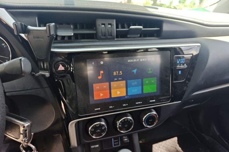 Used Toyota Levin 2017 Revised 185T CVT Elite Edition China V Standard Audio And AC Panel
