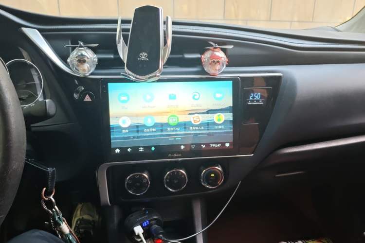 Used Toyota Levin 2017 Revised 185T Manual New Edition China V Standard Audio And AC Panel