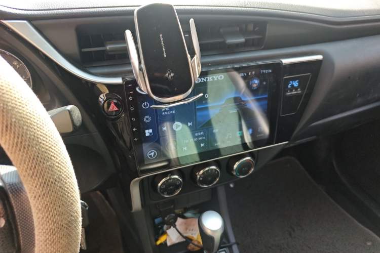 Used Toyota Levin 2017 Revised Version 185T CVT New Sharp Edition China VI Standard Audio And AC Panel