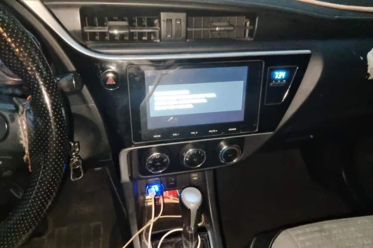 Used Toyota Levin 2017 Revised Version 185T CVT Elite Edition China VI Standard Audio And AC Panel
