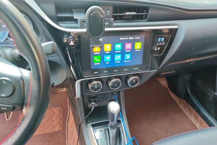 Used Toyota Levin 2017 Revised 185T CVT Elite Edition China V Standard Audio And AC Panel