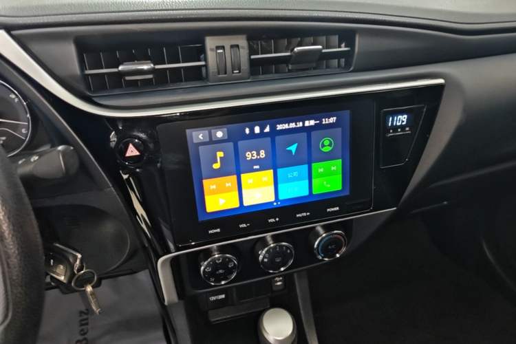 Used Toyota Levin 2017 Revised 185T CVT Elite Edition China V Standard Audio And AC Panel